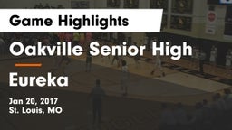 Oakville Senior High vs Eureka  Game Highlights - Jan 20, 2017