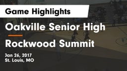 Oakville Senior High vs Rockwood Summit  Game Highlights - Jan 26, 2017
