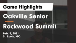 Oakville Senior  vs Rockwood Summit  Game Highlights - Feb. 5, 2021