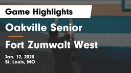 Oakville Senior  vs Fort Zumwalt West  Game Highlights - Jan. 12, 2023