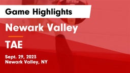 Newark Valley  vs TAE Game Highlights - Sept. 29, 2023