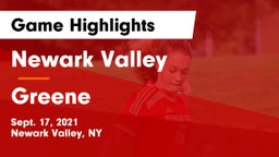 Newark Valley  vs Greene  Game Highlights - Sept. 17, 2021