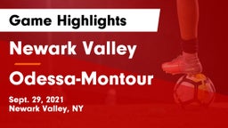 Newark Valley  vs Odessa-Montour  Game Highlights - Sept. 29, 2021