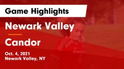 Newark Valley  vs Candor  Game Highlights - Oct. 4, 2021