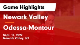 Newark Valley  vs Odessa-Montour  Game Highlights - Sept. 17, 2022