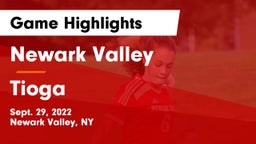 Newark Valley  vs Tioga  Game Highlights - Sept. 29, 2022