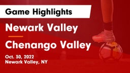 Newark Valley  vs Chenango Valley  Game Highlights - Oct. 30, 2022