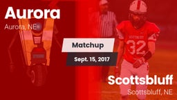 Matchup: Aurora  vs. Scottsbluff  2017