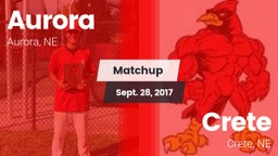 Matchup: Aurora  vs. Crete  2017