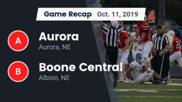 Recap: Aurora  vs. Boone Central  2019