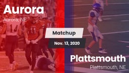 Matchup: Aurora  vs. Plattsmouth  2020
