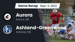Recap: Aurora  vs. Ashland-Greenwood  2022