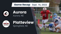 Recap: Aurora  vs. Platteview  2022