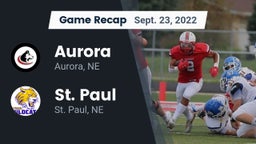 Recap: Aurora  vs. St. Paul  2022