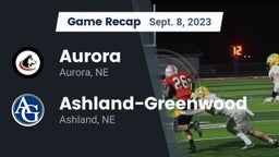 Recap: Aurora  vs. Ashland-Greenwood  2023
