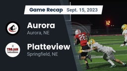 Recap: Aurora  vs. Platteview  2023