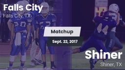 Matchup: Falls City High vs. Shiner  2017