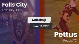 Matchup: Falls City High vs. Pettus  2017