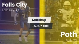 Matchup: Falls City High vs. Poth  2018