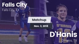 Matchup: Falls City High vs. D'Hanis  2018