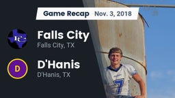 Recap: Falls City  vs. D'Hanis  2018