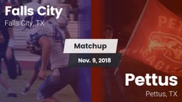 Matchup: Falls City High vs. Pettus  2018