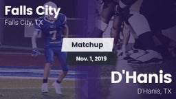 Matchup: Falls City High vs. D'Hanis  2019
