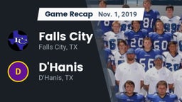 Recap: Falls City  vs. D'Hanis  2019