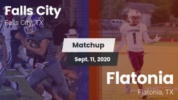Matchup: Falls City High vs. Flatonia  2020