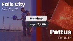Matchup: Falls City High vs. Pettus  2020