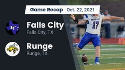 Recap: Falls City  vs. Runge  2021