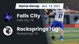 Recap: Falls City  vs. Rocksprings High 2021