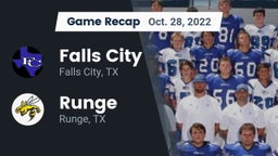 Recap: Falls City  vs. Runge  2022