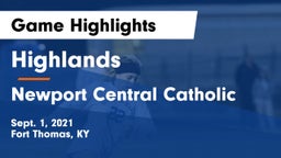 Highlands  vs Newport Central Catholic  Game Highlights - Sept. 1, 2021