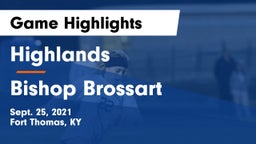 Highlands  vs Bishop Brossart  Game Highlights - Sept. 25, 2021