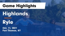 Highlands  vs Ryle  Game Highlights - Oct. 11, 2021