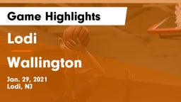 Lodi  vs Wallington  Game Highlights - Jan. 29, 2021