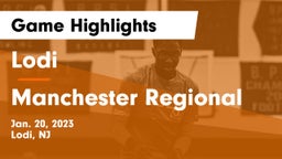 Lodi  vs Manchester Regional  Game Highlights - Jan. 20, 2023