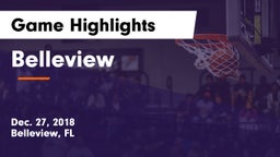 Belleview  Game Highlights - Dec. 27, 2018