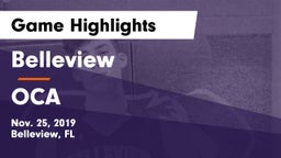 Belleview  vs OCA Game Highlights - Nov. 25, 2019