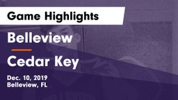 Belleview  vs Cedar Key  Game Highlights - Dec. 10, 2019