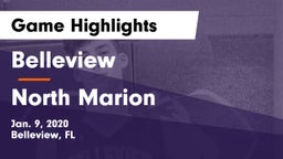 Belleview  vs North Marion  Game Highlights - Jan. 9, 2020