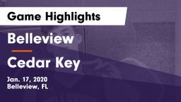 Belleview  vs Cedar Key  Game Highlights - Jan. 17, 2020