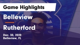 Belleview  vs Rutherford  Game Highlights - Dec. 30, 2020