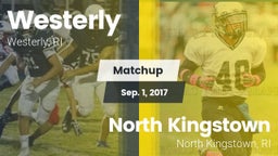 Matchup: Westerly  vs. North Kingstown  2017