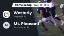 Recap: Westerly  vs. Mt. Pleasant  2017