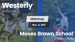 Matchup: Westerly  vs. Moses Brown School 2017