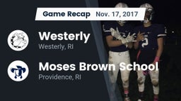 Recap: Westerly  vs. Moses Brown School 2017