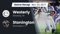 Recap: Westerly  vs. Stonington  2017