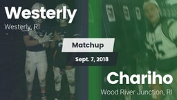 Matchup: Westerly  vs. Chariho  2018